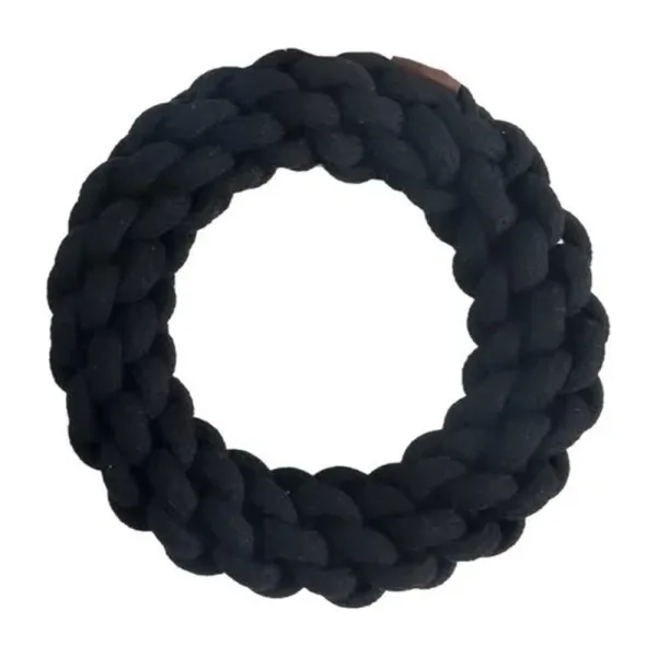 Anneau en coton noir — jouet premium